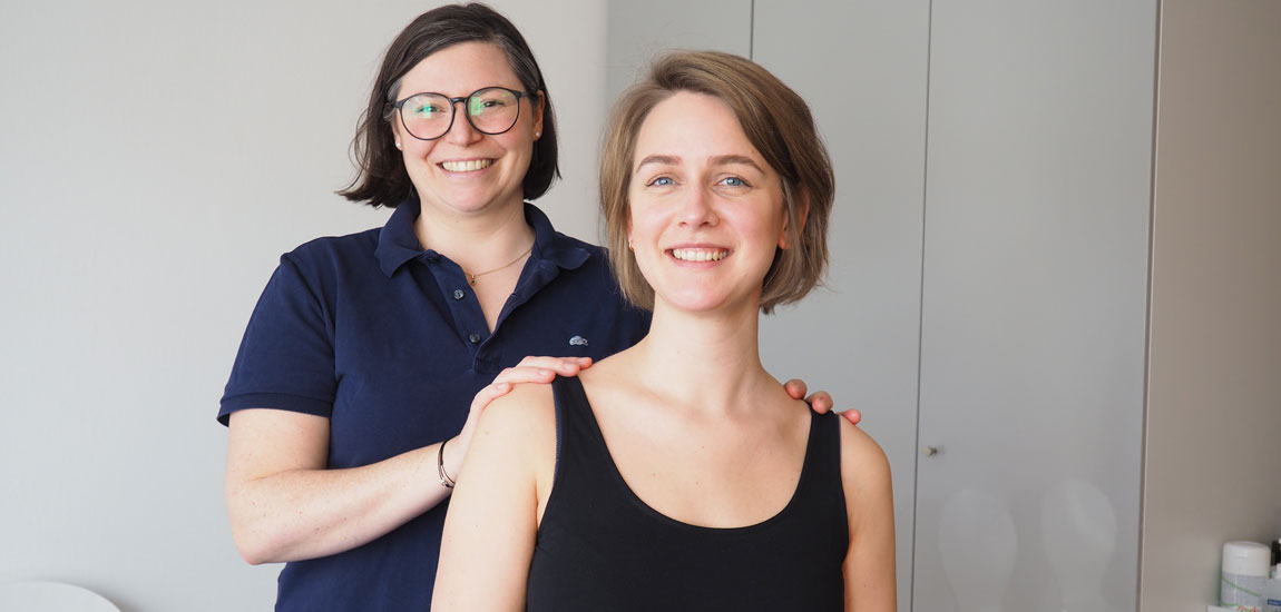Kristin Zang hat Spaß bei der Arbeit